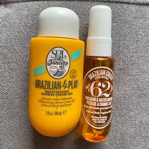 Sol de Janeiro body wash and body spray